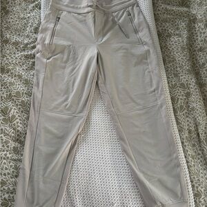 Athleta Cream Joggers